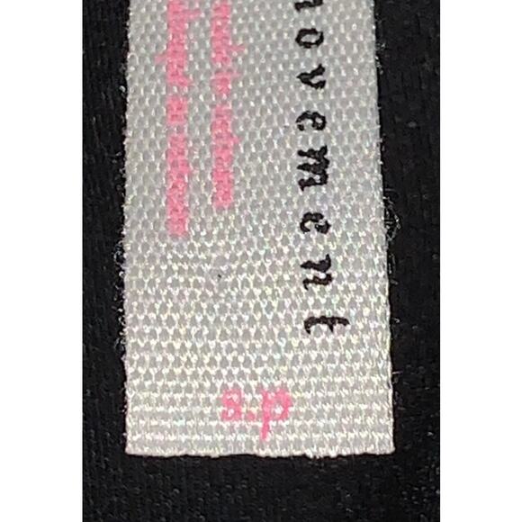 Free People Movement Womens Looking Heavenly Tank Black Strappy Back Size Small - Picture 4 of 16